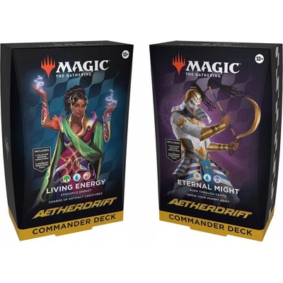 Wizards of the Coast Magic the Gathering Aetherdrift Commander Deck Living Energy