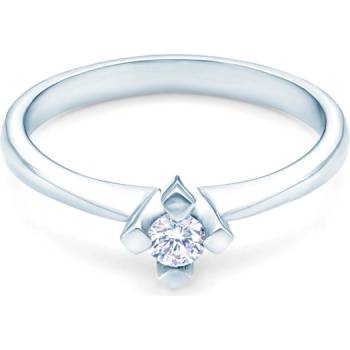 SAVICKI Годежен пръстен savicki: бяло злато, диамант