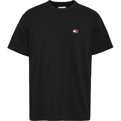 Tommy Jeans Тениска Tommy Jeans Classic Tommy Small Badge T Shirt - Black BDS