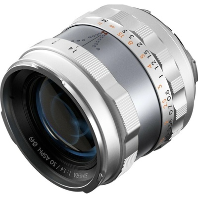 DZO Optics Thypoch Full-frame Photography lens Simera 50mm f1.4 for Leica M Mount - Silver