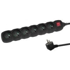 Esperanza ELK219K захранващ удължител 5 m 6 AC контакт(и) Indoor Black (ELK219K)