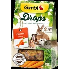 Gimbi Drops pro hlodavce s mrkví 50 g