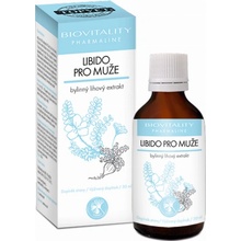 Bylinná směs Libido pro muže Biovitality kapky 50 ml