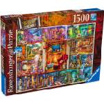 Ravensburger Пъзел Ravensburger от 1500 части - Цветна библиотека (12000190)