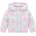 GUESS Зимно яке за мини момиче в синьо и розово с качулка и лого Guess
