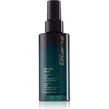 shu uemura Ultimate Reset нощен серум за увредена коса 90ml