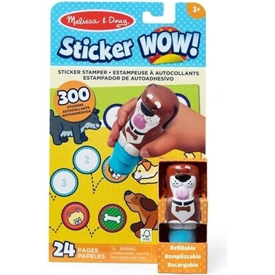 Melissa & Doug Sticker wow! Cocoa kreatívna súprava s pečiatkou na nálepky