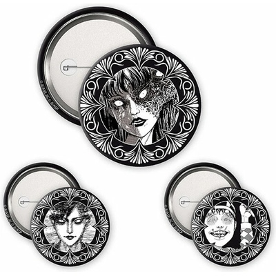 Abysse Corp Junji Ito Odznaky 3-Pack