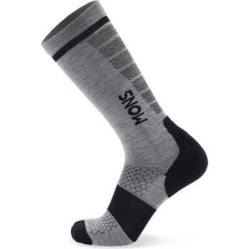 Mons Royale 100594-1169-036 merino ponožky PRO LITE MERINO SNOW SOCK grey marl