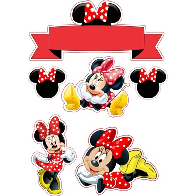 Jedlý papír MINNIE – motiv 13 ● Určení: Obrázek na dort – Hledejceny.cz