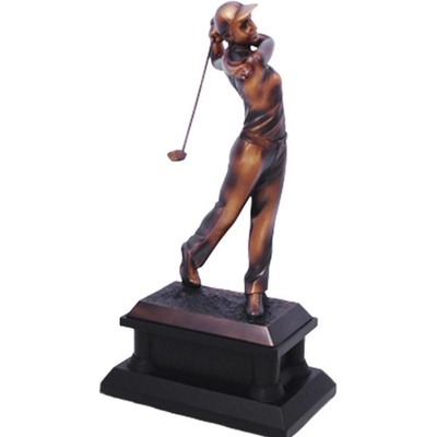 Ft186 Soška golfistka bronzová – Zboží Mobilmania