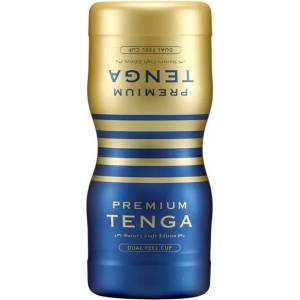  Мастурбатор с два стимулиращи отвора - Premium Dual Feel Cup (TENGA00178)