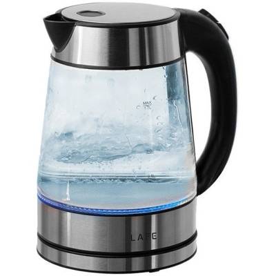 Lafe Essential електрическа кана от стъкло 1, 7 л, 2200 W, с LED осветление (LAFCZA47618)