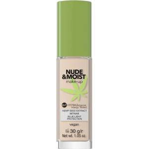 Bell HYPOAllergenic Хидратиращ фон дьо тен Nude & Moist, 02, 30 g - ozone