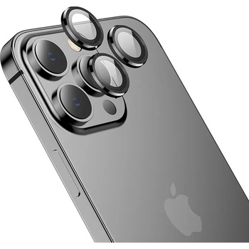 Hofi Протектор за Камерата на iPhone 13 Pro/13 Pro Max, HOFI Cam Glass, Черен (9589046921674)