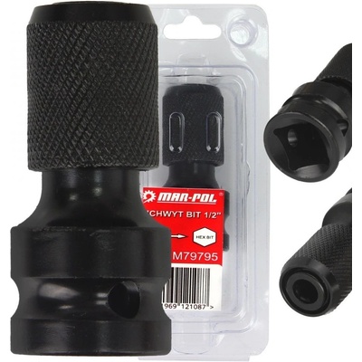 MAR-POL adaptér bitový HEX na 1/2" M79795
