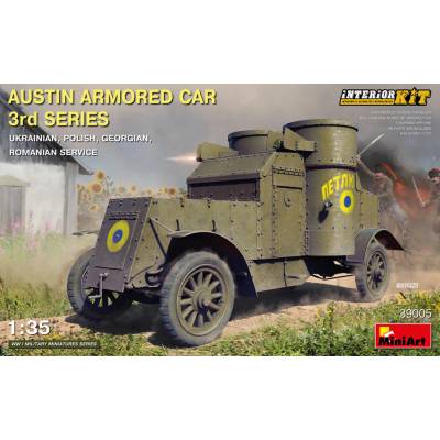 MiniArt Austin Armored Car 3rd Series Interior Kit 1:35