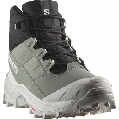 Salomon Crosstrak WP W 475704 dámské nepromokavé zimní boty agave green/black/canary green