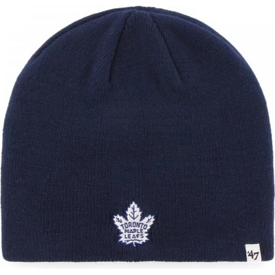 47 Brand Toronto Maple Leafs pletená zimná čiapka tmavomodrá