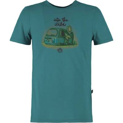 E9 Детска тениска E9 Kid's B-Wild T-shirt - Green Lake - размер 8 Years (704-4918-0414)