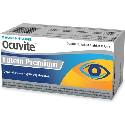 Ocuvite Lutein Premium 60 tablet – Zbozi.Blesk.cz