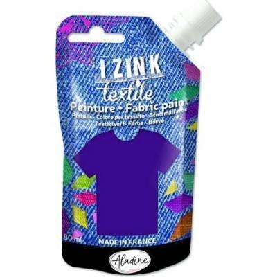 Izink Textilná farba fialová 80 ml