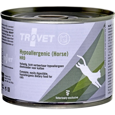 Trovet Adult Cat Hypoallergenic HRD with horse 200 g