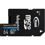 Team Group microSDXC 64GB A1/V30 TEAUSDX64GIV30A103