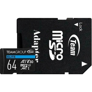 Team Group microSDXC 64GB A1/V30 TEAUSDX64GIV30A103
