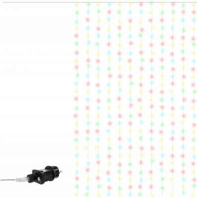 ISO 11331 Světelný závěs 300 LED multicolor