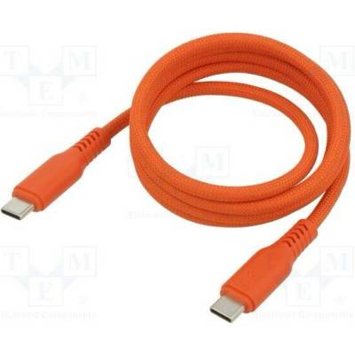 Sunny EPCCTCRC10POIC USB 2.0 USB C vidlice z obou stran 1m oranžový