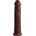 Pipedream King Cock Elite 11" Silicone Dual Density Cock Brown
