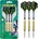 Unicorn Steel Tip Darts Set Level 1 Brass Plated Steel Barrels -
