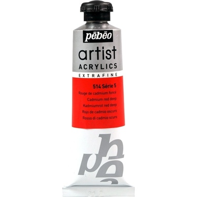 Pébéo Artist АКРИЛНА боя Deep Cadmium Red 37 ml 1 бр (910-514)