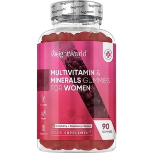 WeightWorld Multivitamin & Minerals Gummies For Women, 90 желирани таблетки, Weight World (128398 WW)