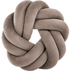 Tiseco Home Studio Декоративна възглавница ø 30 cm Knot - Tiseco Home Studio (3550TAUPE)