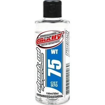 Team Corally silikónový olej do tlmičov 75 WT 150 ml
