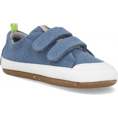 Tip Toey Joey Bossy green azul tupi eco canvas modré