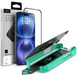 ESR iPhone 16 Pro Max ESR ARMORITE 2.5D стъклен протектор за екран, изключително здрав + заден капак, черен GP-162269 (GP-162269)