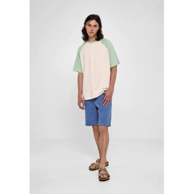 Urban Classics Мъжка тениска в цвят екрю Urban ClassicsUB-TB4908-04415 - Екрю, размер S