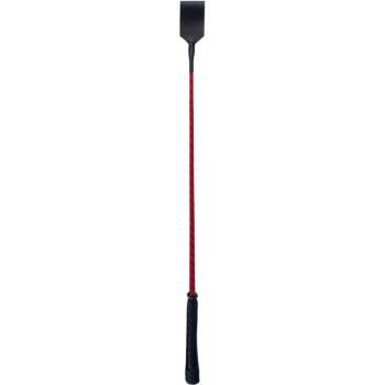 Image 1 of Devil Sticks Crop Polished Leather 023 Black-Red 66cm