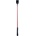 Devil Sticks Crop Polished Leather 023 Black-Red 66cm
