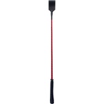 Devil Sticks Crop Polished Leather 023 Black-Red 66cm