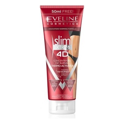 Eveline Cosmetics Slim Extreme 4D Fat Burning - Концентриран термо активатор 250мл
