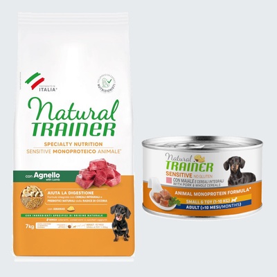 Natural Trainer Adult Small s jehněčím masem 7 kg