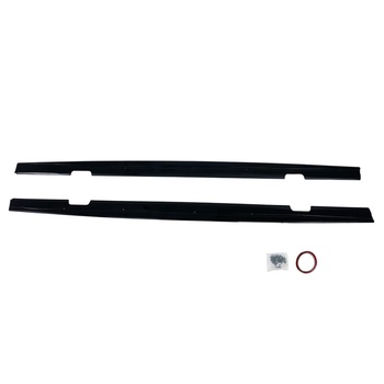 Добавка за прагове за BMW E92 M Performance - черен гланц (PX-BMG-179)