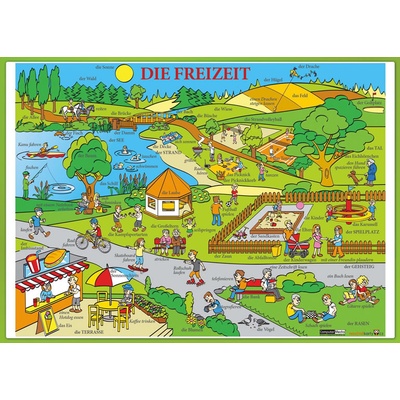 Die Freizeit / Volný čas Naučná karta