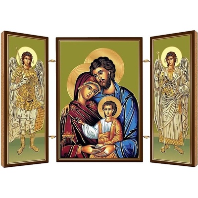 Triptych: Svätá rodina, drevený (4) - N13