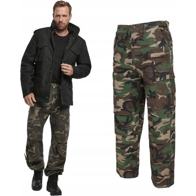 Kalhoty Brandit M65 Vintage woodland