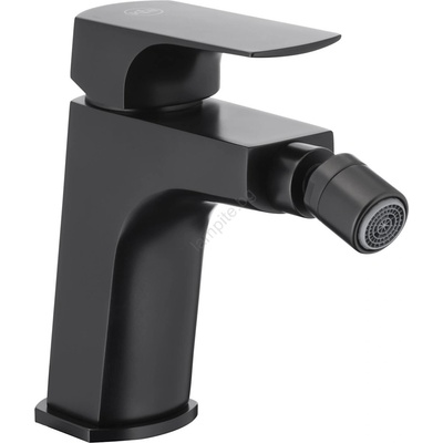 Armatura 5537-015-81 - Кран за биде + сифон MOKAIT месинг/матов черен (KF0058)